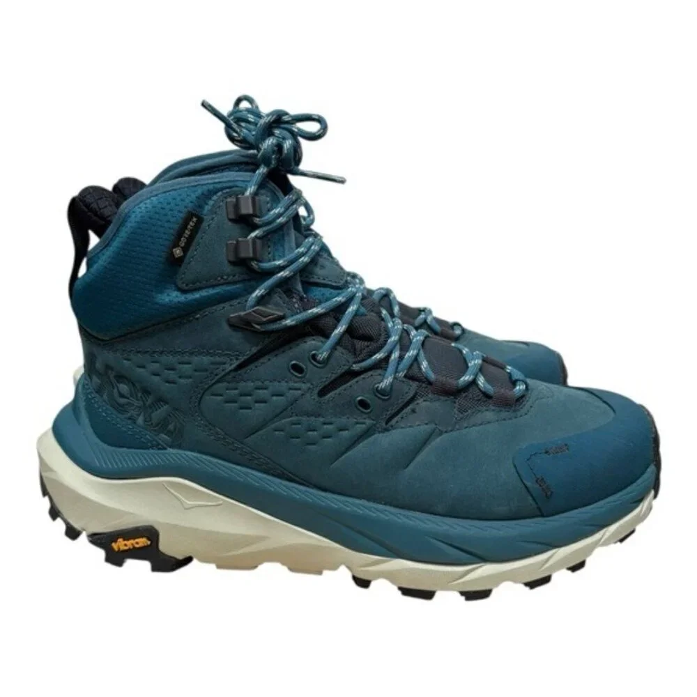 NEW Hoka Kaha 2 GTX Goretex Waterproof Leather Trail Hiking Boots Size 7 - Picture 2 of 10